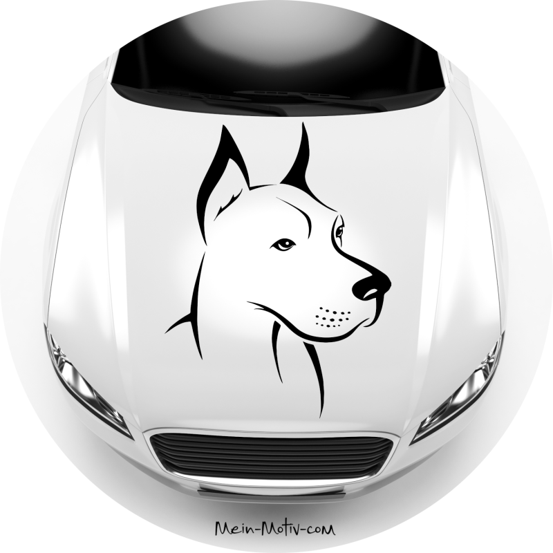 Preview: Aufkleber 12043 Deutsche Dogge